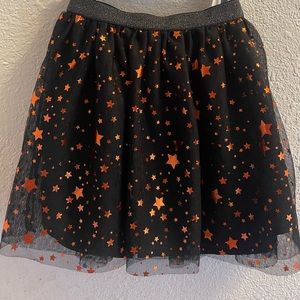 Girl tutu skirt with stars (XS 4-5)